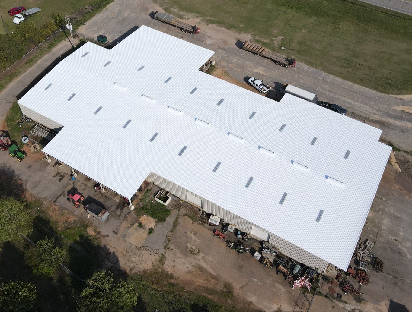 after roof coatings